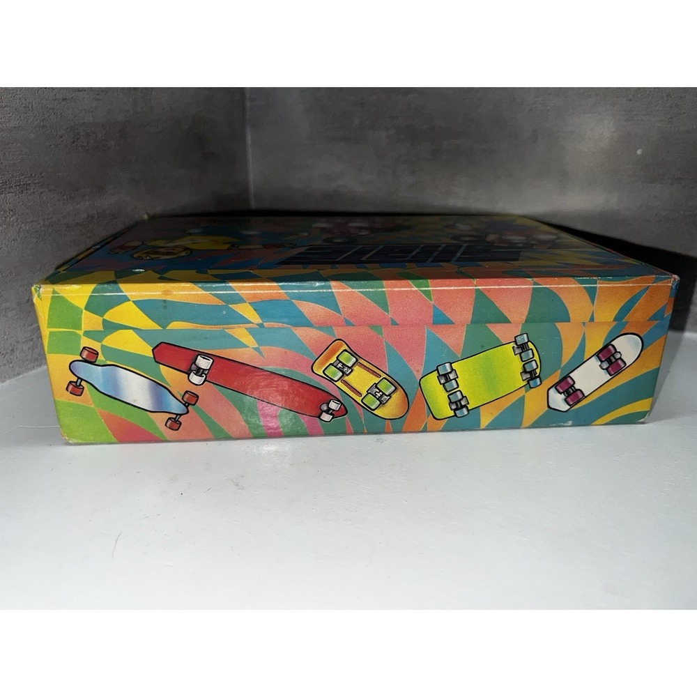 Vintage 1980s General Box Company Skate Pencil Storage Container Skateboard VG - Picture 5 of 8